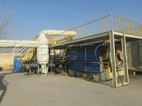 Tyre to Fuel Oil Pyrolysis Equipment for Sale
