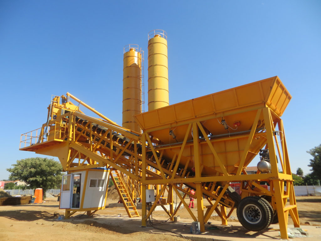 small concrete batching plant