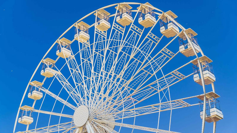 Large size ferris wheel ride 