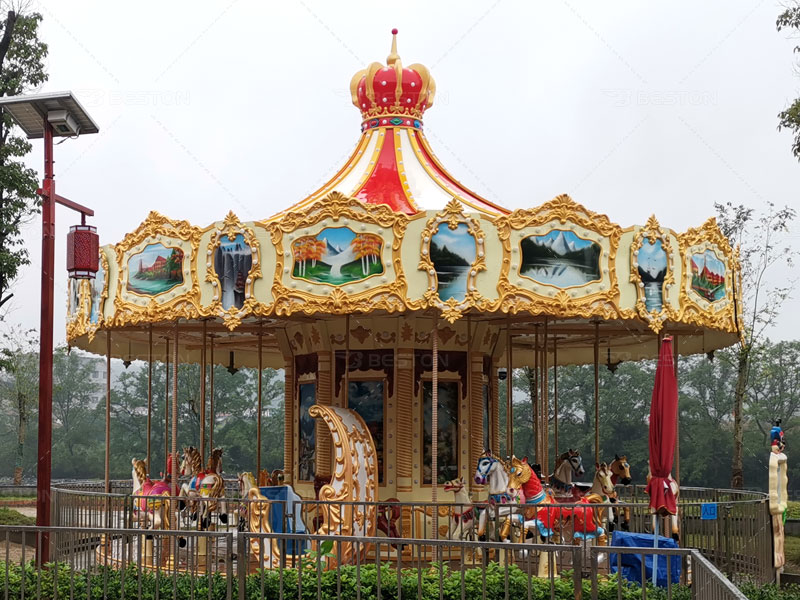 new carousel merry go round ride for sale